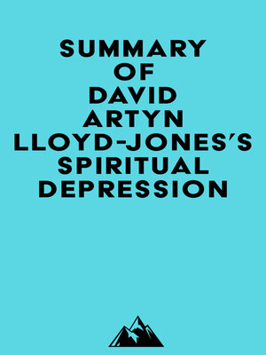 cover image of Summary of David artyn Lloyd-Jones's Spiritual Depression